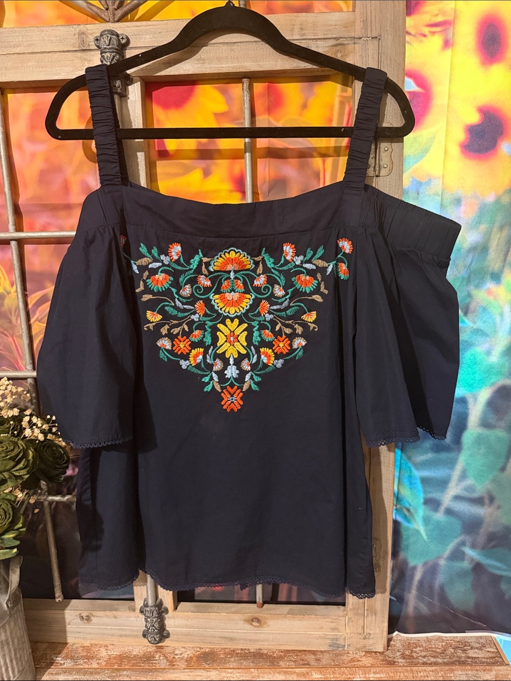 Democracy Cold Shoulder Blouse